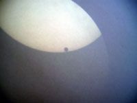 Venus getting to the edge - 13:02